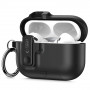 Tech-Protect Slim Hook dėklas, skirtas Apple AirPods Pro 3, juodas