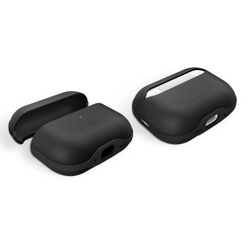 Tech-Protect NaturalFit dėklas, skirtas Apple AirPods Pro 3, juodas