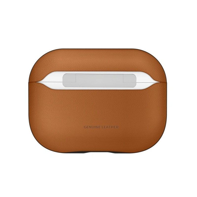 NaturalFit dėklas, skirtas Apple AirPods Pro 3, rudas, Tech-Protect