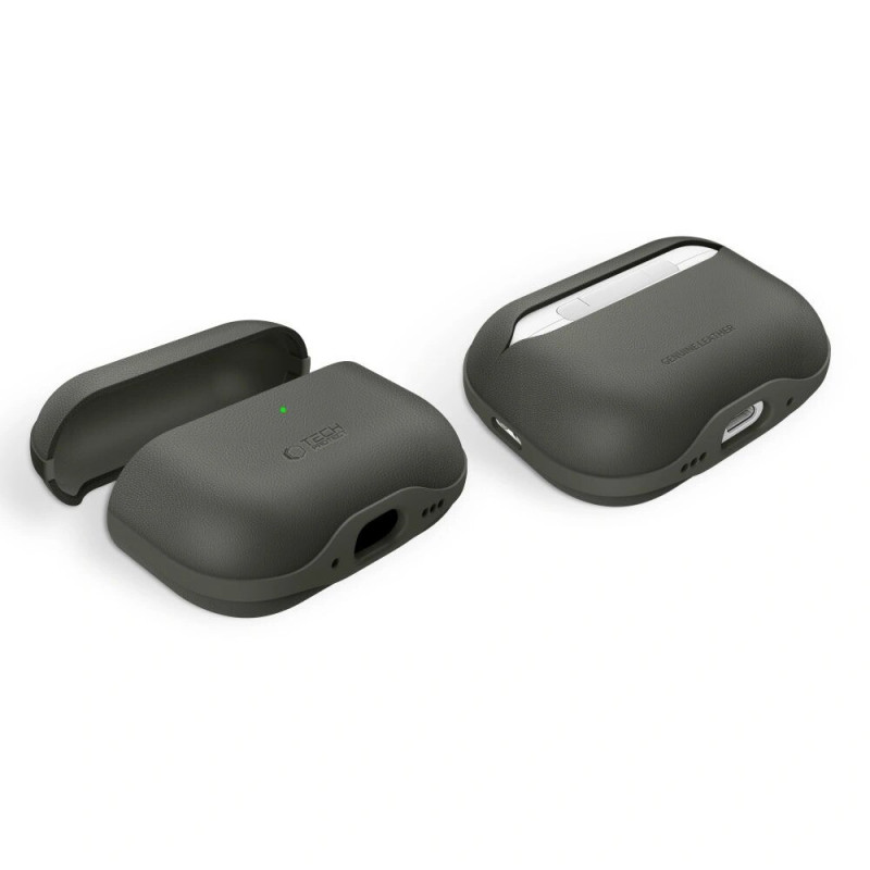 Tech-Protect NaturalFit dėklas Apple AirPods Pro 3, alyvuogių žalios spalvos