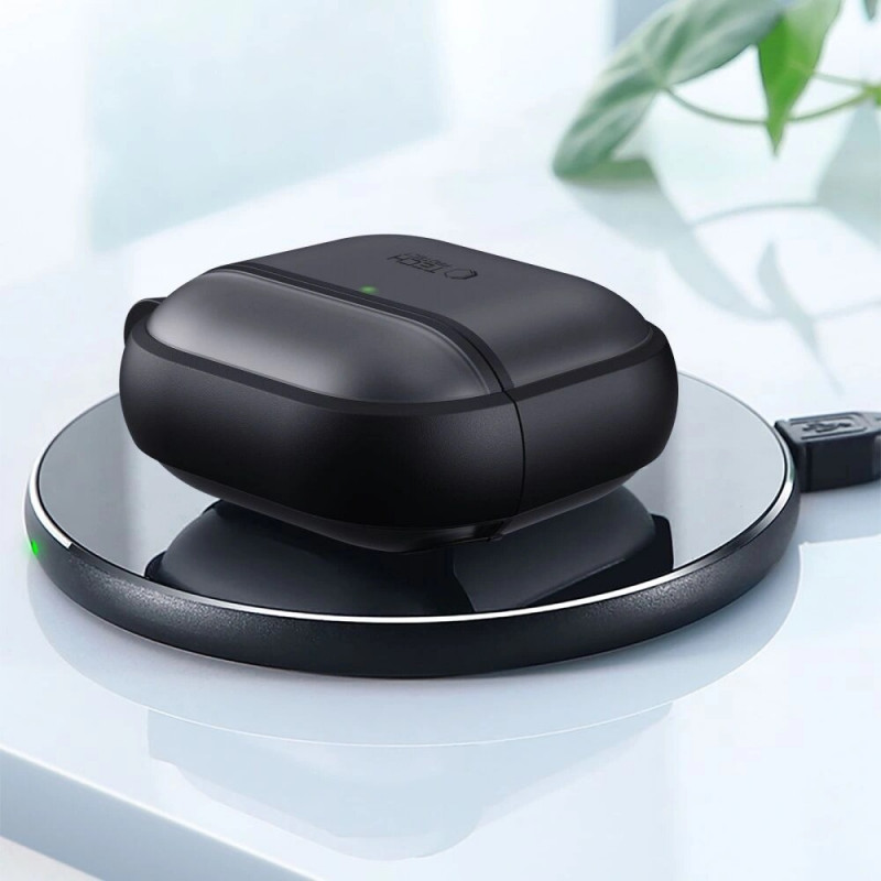 Tech-Protect Magmat dėklas, skirtas Apple AirPods Pro 3, matinė juoda