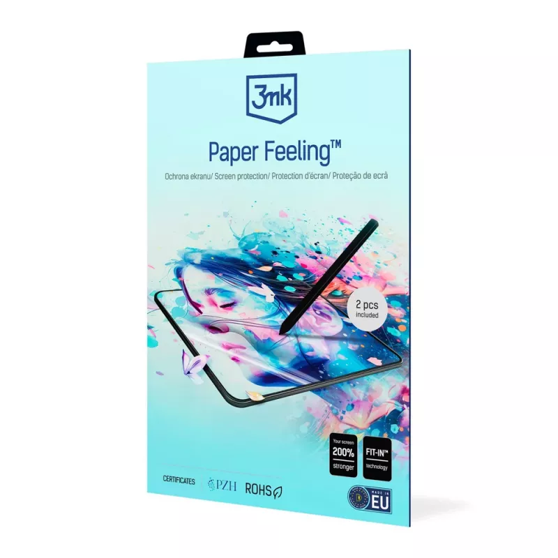 3MK Paper Feeling apsauginė plėvelė Samsung Galaxy Tab Active 3, iki 8.3" (2 vnt.)