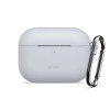 Tech-Protect silikoninis Silicone Hook dėklas Apple AirPods Pro 3, Crayon Grey