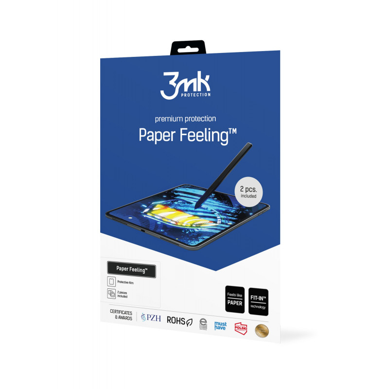 3MK Paper Feeling apsauginė plėvelė, skirta Apple iPad Pro 12.9" 2021 5th gen (2 vnt.) (3MK2364)