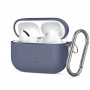 Tech-Protect silikoninis dėklas su kabliuku Apple AirPods Pro 3, Baby Blue