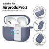 Tech-Protect silikoninis dėklas su kabliuku Apple AirPods Pro 3, Baby Blue