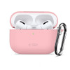 Tech-Protect silikoninis dėklas su kabliu Apple AirPods Pro 3 rausvas