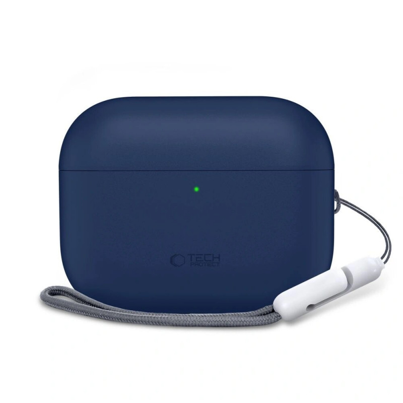 Tech-Protect silikoninis Apple AirPods Pro 3 dėklas Navy Blue