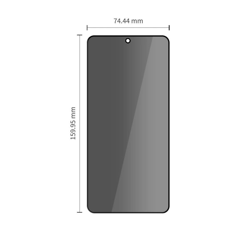 Tech-Protect Glass Spy+ Samsung Galaxy S26 Ultra privatumo apsauginis stiklas (2 vnt.)