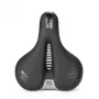 Rockbros 6876 patogi ergonomiška dviračio balnas, juodas