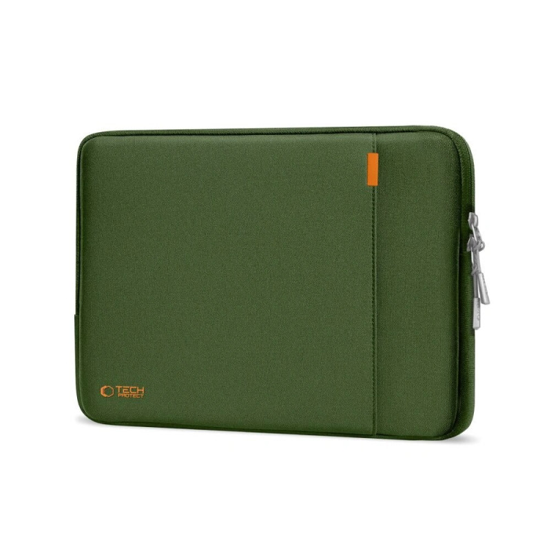 Tech-Protect Defender nešiojamojo kompiuterio krepšys 13-14 army green