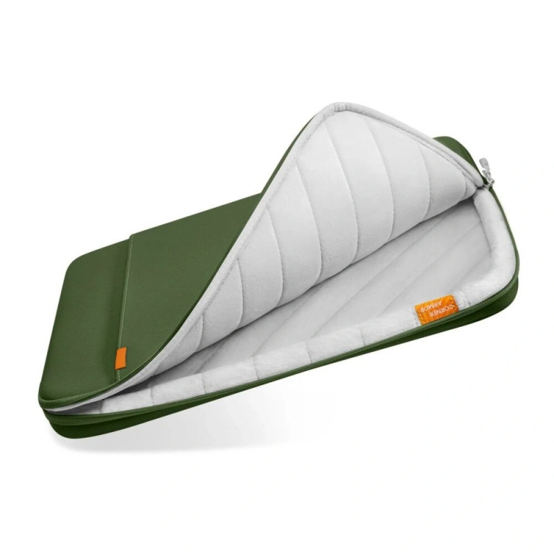 Tech-Protect Defender nešiojamojo kompiuterio krepšys 13-14 army green