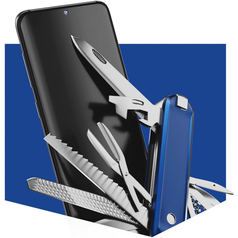 3MK SilverProtect+ Samsung Galaxy S21 FE antimikrobinė ekrano apsauginė plėvelė