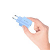 Tech-Protect NCA20 USB-A, USB-C tinklo įkroviklis PD 20W / QC3.0 Baby Blue