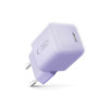 Tech-Protect NCM25 USB-C sieninis įkroviklis PD 25W, Baby Purple