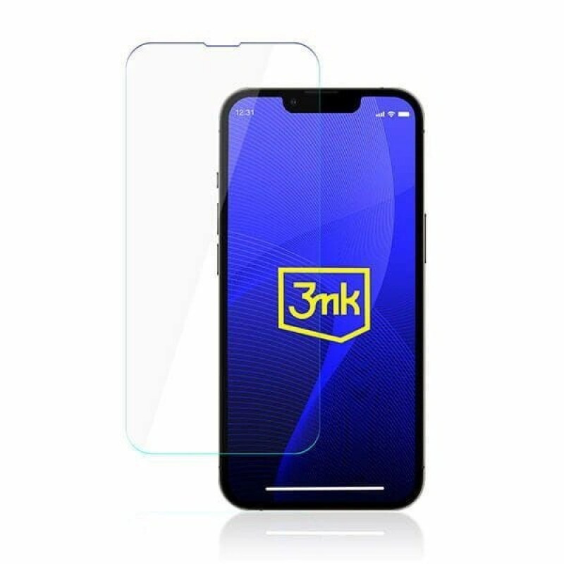 3MK FlexibleGlass Apple iPhone 16e / 14 / 13 / 13 Pro hibridinio stiklo ekrano apsauga