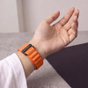 Tech-Protect Nylon Pro THP6032 laikrodžio dirželis skirtas Garmin Fenix 5X / 5X Plus / 6X / 6X Pro / 7X / 8 / 8 Pro / 9 / 9 Pro (47 mm), oranžinis