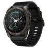 Tech-Protect Nylon Classic laikrodžio dirželis, skirtas Garmin Fenix 5X / 5X Plus / 6X / 6X Pro / 7X / 8 / 8 Pro / 9 / 9 Pro 47 mm, juodas