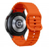Tech-Protect silikoninis sportinis dirželis, skirtas Samsung Galaxy Watch 4/5/5 Pro/6/7/FE, oranžinis