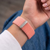 Tech-Protect NylonLoop apyrankė, skirta Apple Watch 8 / 9 / 10 / 11 / 12 / SE (40 / 41 / 42 mm), Blush Pink