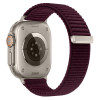 Tech-Protect NylonLoop apyrankė, skirta Apple Watch 8 / 9 / 10 / 11 / 12 / SE (40 / 41 / 42 mm), Deep Burgundy
