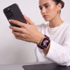 Tech-Protect NylonLoop apyrankė, skirta Apple Watch 8 / 9 / 10 / 11 / 12 / SE (40 / 41 / 42 mm), Deep Burgundy