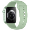 Tech-Protect silikoninė apyrankė, skirta Apple Watch 8 / 9 / 10 / 11 / 12 / SE (40 / 41 / 42 mm), pistacijų spalvos