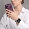 Tech-Protect Stainless nerūdijančio plieno apyrankė, skirta Apple Watch 8 / 9 / 10 / 11 / 12 / SE / Ultra (44 / 45 / 46 / 49 mm), Starlight