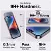 Tech-Protect Glass SPY+ privatumą užtikrinantis grūdintas stiklas, skirtas Apple iPhone 18 Pro (2 vnt.)