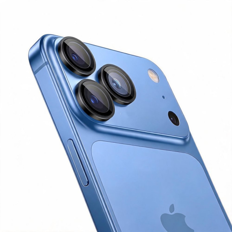 Tech-Protect Camring Fit+ fotoaparato dangtelis, skirtas Apple iPhone 18 Pro / 18 Pro Max, juodas