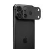 Tech-Protect Camalloy Fit+ fotoaparato dangtelis, skirtas Apple iPhone 18 Pro Max, juodas
