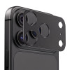 Tech-Protect Camalloy Fit+ fotoaparato dangtelis, skirtas Apple iPhone 18 Pro Max, juodas