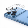 Tech-Protect Cam Fit+ fotoaparato objektyvo apsauga, skirta Apple iPhone 18 Pro Max, permatoma