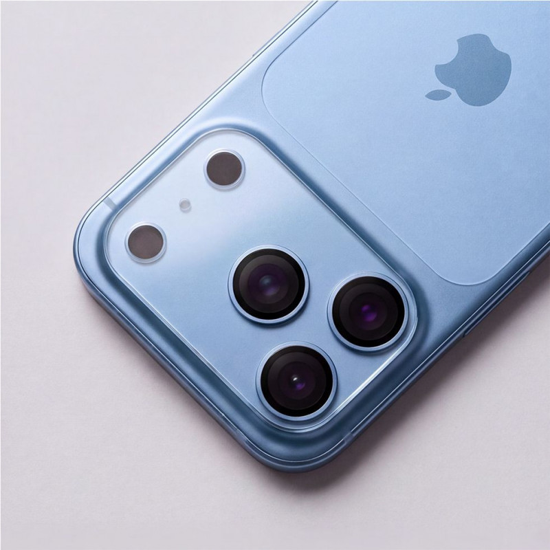 Tech-Protect Cam Fit+ fotoaparato objektyvo apsauga, skirta Apple iPhone 18 Pro Max, permatoma