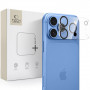 Tech-Protect Cam Fit+ fotoaparato dangtelis, skirtas Apple iPhone 18 Pro, permatomas