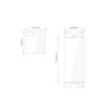 Tech-Protect Easy Set Foil & Glass Fit+ 4in1 ekrano apsauga skirtas Samsung Galaxy Z Flip 7 / 8, permatoma (2+2 vnt.)