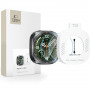 Tech-Protect Easy Set+ grūdintas stiklas skirtas Samsung Galaxy Watch Ultra 2 2026 47 mm, permatomas (2 vnt.)