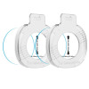 Tech-Protect Easy Set+ grūdintas stiklas skirtas Samsung Galaxy Watch 8 / 9 40 mm, permatomas (2 vnt.)