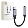 Tech-Protect Ultraboost USB-C į 3,5 mm mini jack DAC adapteris, Iron Grey
