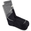Buff Merino Lightweight Crew Sock LWC1, Graphite, L