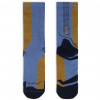 Buff Merino Lightweight Crew kojinės LWC4, mėlynos, L