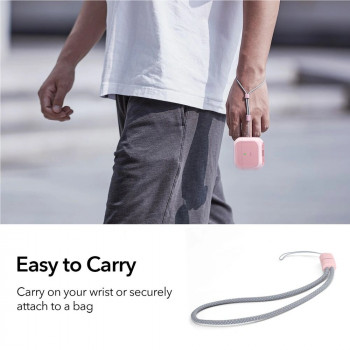 ESR Orbit HaloLock MagSafe dėklas Apple AirPods 4, rausvas