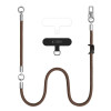 Tech-Protect C10S Rope skersinė ir riešo dirželių rinkinys, Walnut Brown/Titanium
