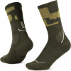 Buff Thermonet® Crew Socks TC Olive Green L