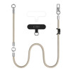 Tech-Protect C10S Rope skersinė ir riešo dirželių rinkinys, Desert Beige/Titanium