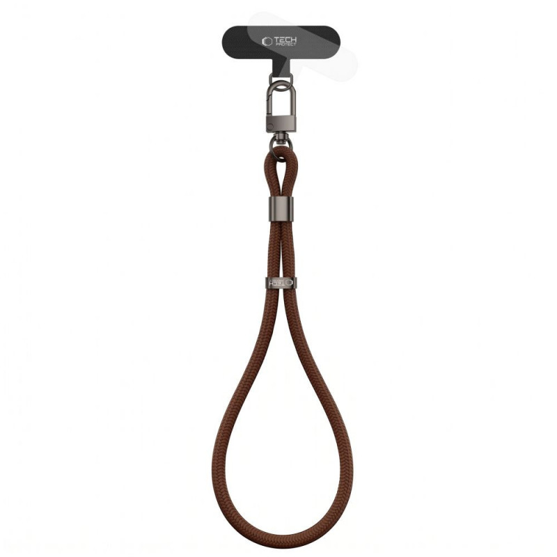 Tech-Protect C11S Rope riešo dirželis, Walnut Brown