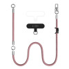 Tech-Protect C10S Rope skersinė ir riešo dirželių rinkinys, Dusty Rose/Titanium