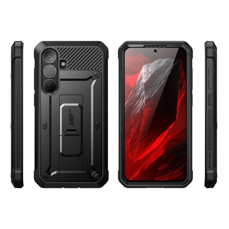 Supcase Unicorn Beetle Pro dėklas, skirtas Samsung Galaxy S26 FE, juodas