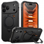 Supcase UB Aero MagSafe Aramid dėklas, skirtas Apple iPhone 17 Pro Max / 18 Pro Max, juodas