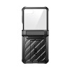 Supcase Unicorn Beetle Pro dėklas, skirtas Samsung Galaxy Z Flip 8, juodas
